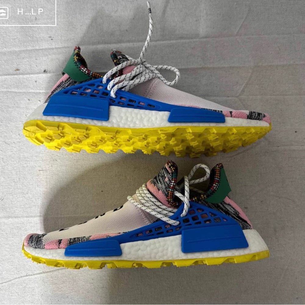 adidas NMD Human Race Trail x Pharrell Solar Pack 2018 - BB9531 size 10
